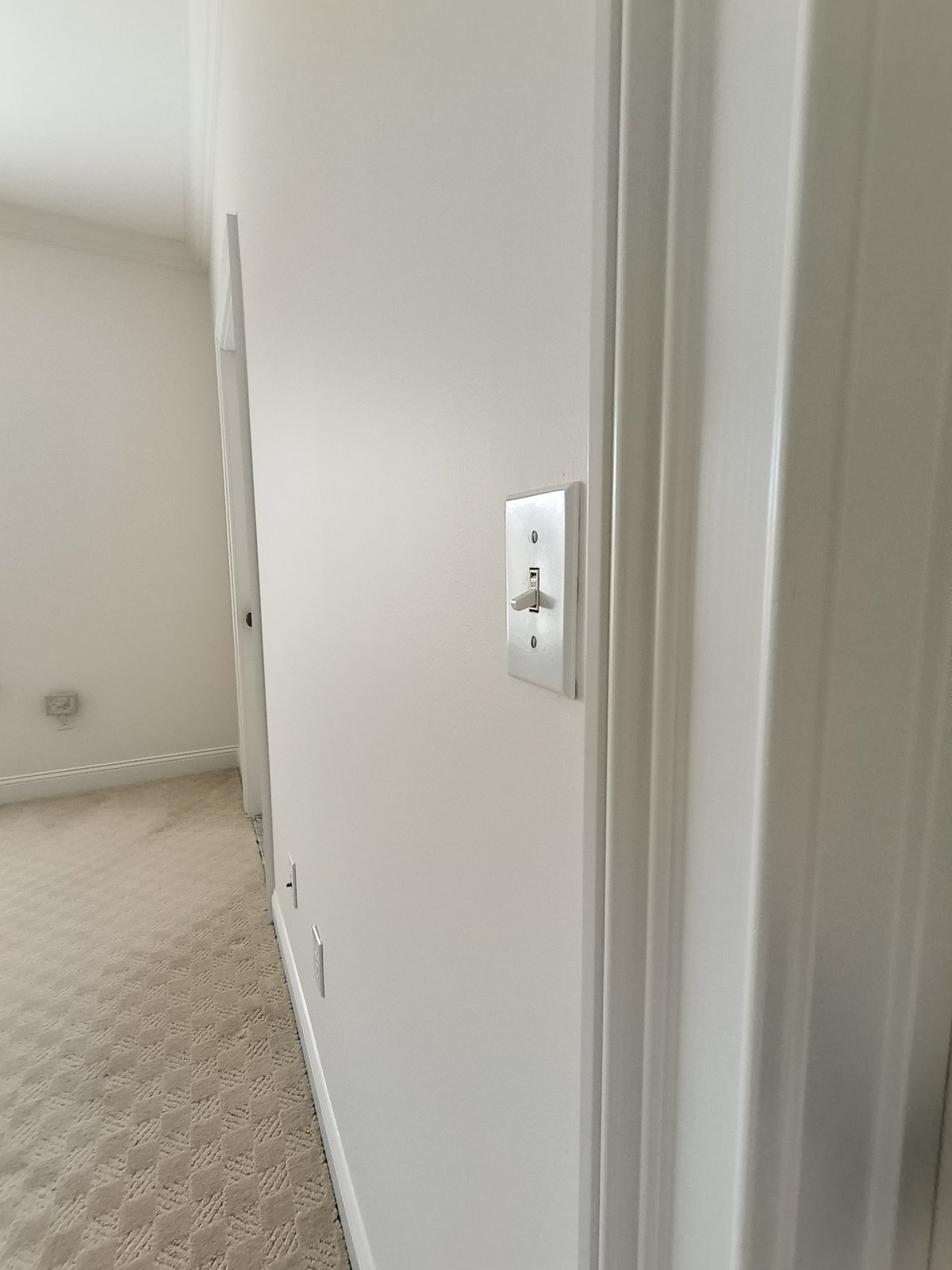 Interior Hallway White Walls Trim — Frank Leonard Painting LLC