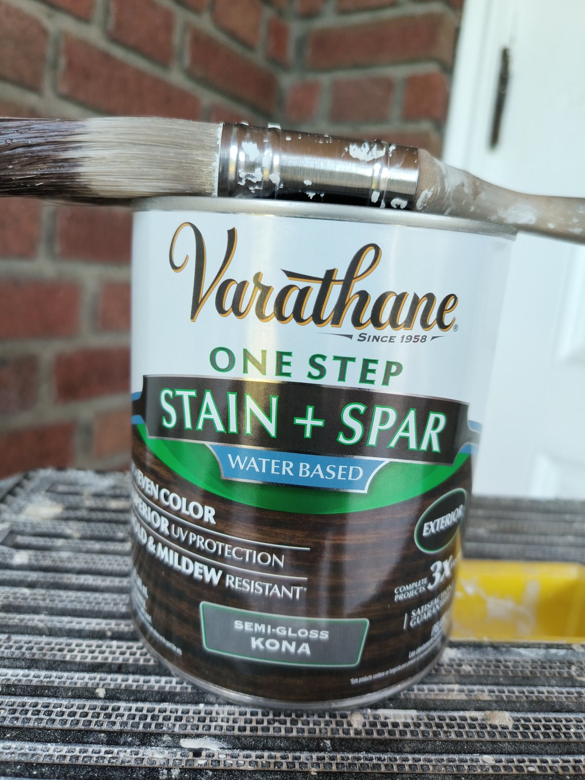 Exterior Wood Stain Varnish Brush Kona — Frank Leonard Painting LLC
